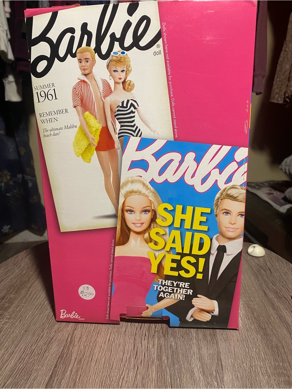 2010 Ken and Barbie She Said Yes! Two doll set - Picture 2 of 2